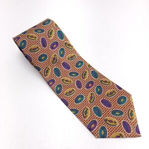 Burberrys Abstract Geometric Tie All Silk Mens‎ Necktie 56"x4"